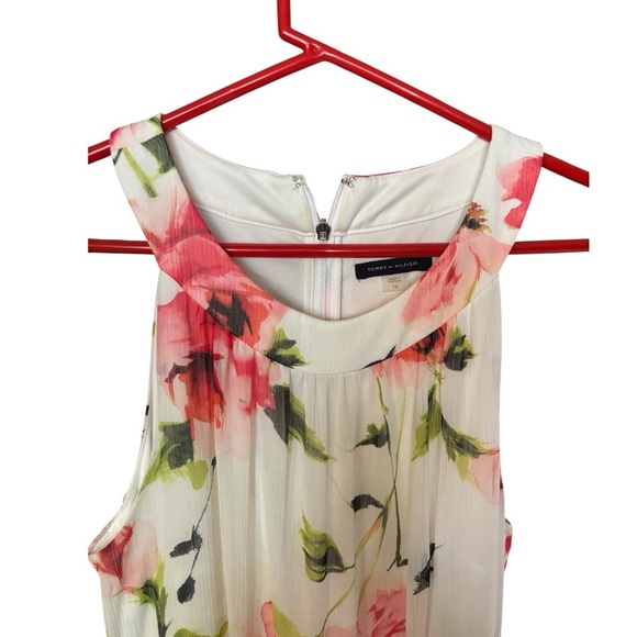 Tommy Hilfiger Floral Dress with Pink and Green - Picture 3 of 3